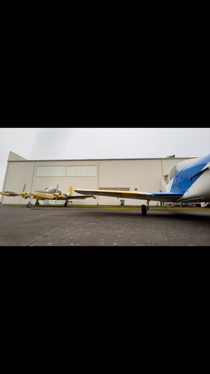 Airport Hangar Exterior Commercial Aircraft Tarmac